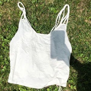 White tank top blouse